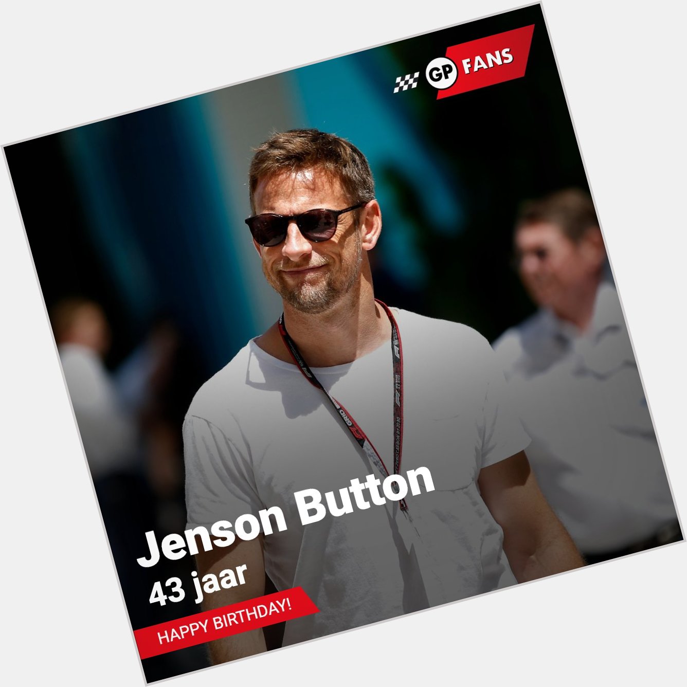 Jenson Button viert vandaag zijn 43ste verjaardag.
Happy Birthday Jenson Button     