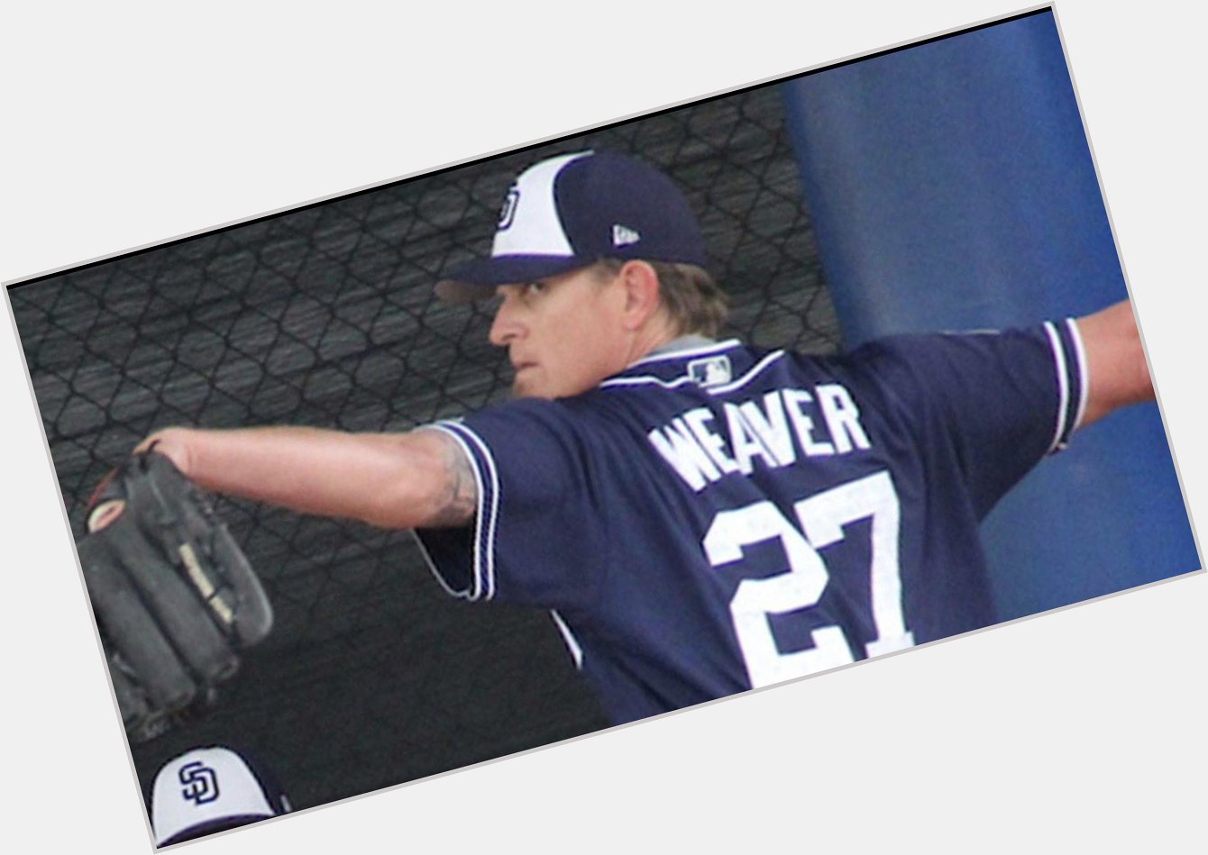 A Happy Birthday to former Pitcher Jered Weaver 