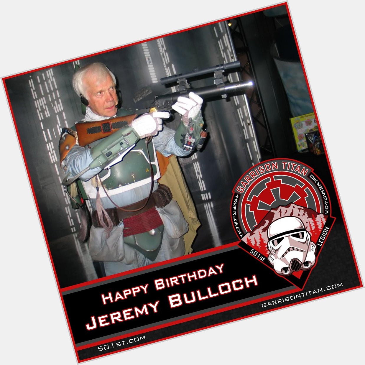 Happy Birthday to Mr. Jeremy Bulloch!      