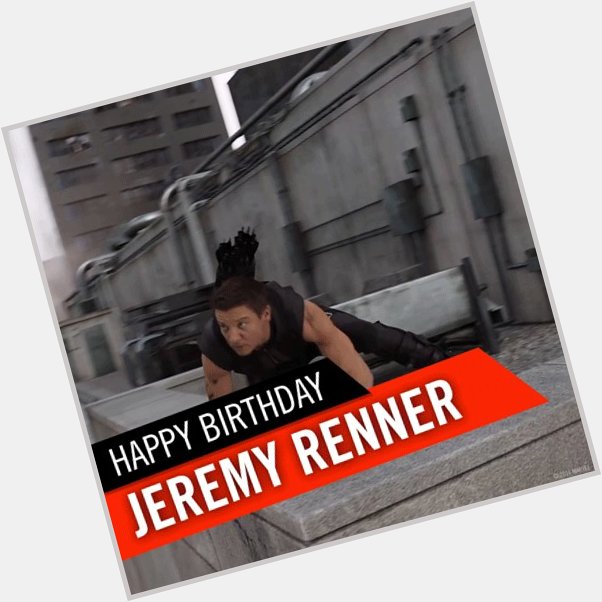 Vandaag is de beste scherpschutter uit het MCU jarig. Happy birthday Jeremy Renner AKA Hawkeye! 
