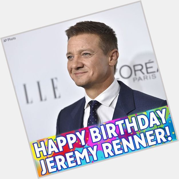 Happy 46th Birthday, Jeremy Renner! 
