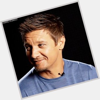 A super happy birthday to SO talented Jeremy Renner    