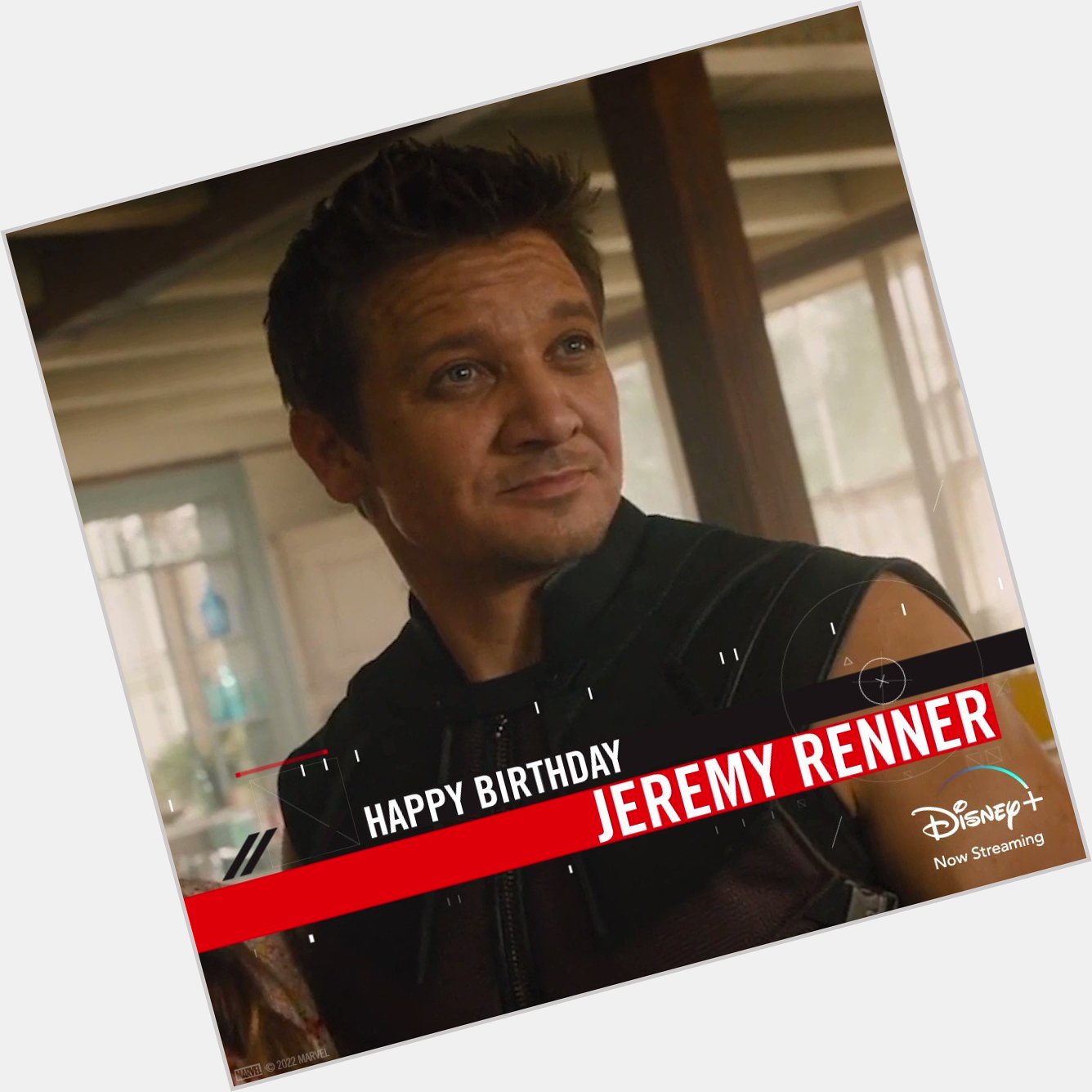   Will he be home for his birthday? We sure hope so. Happy birthday Jeremy Renner! 