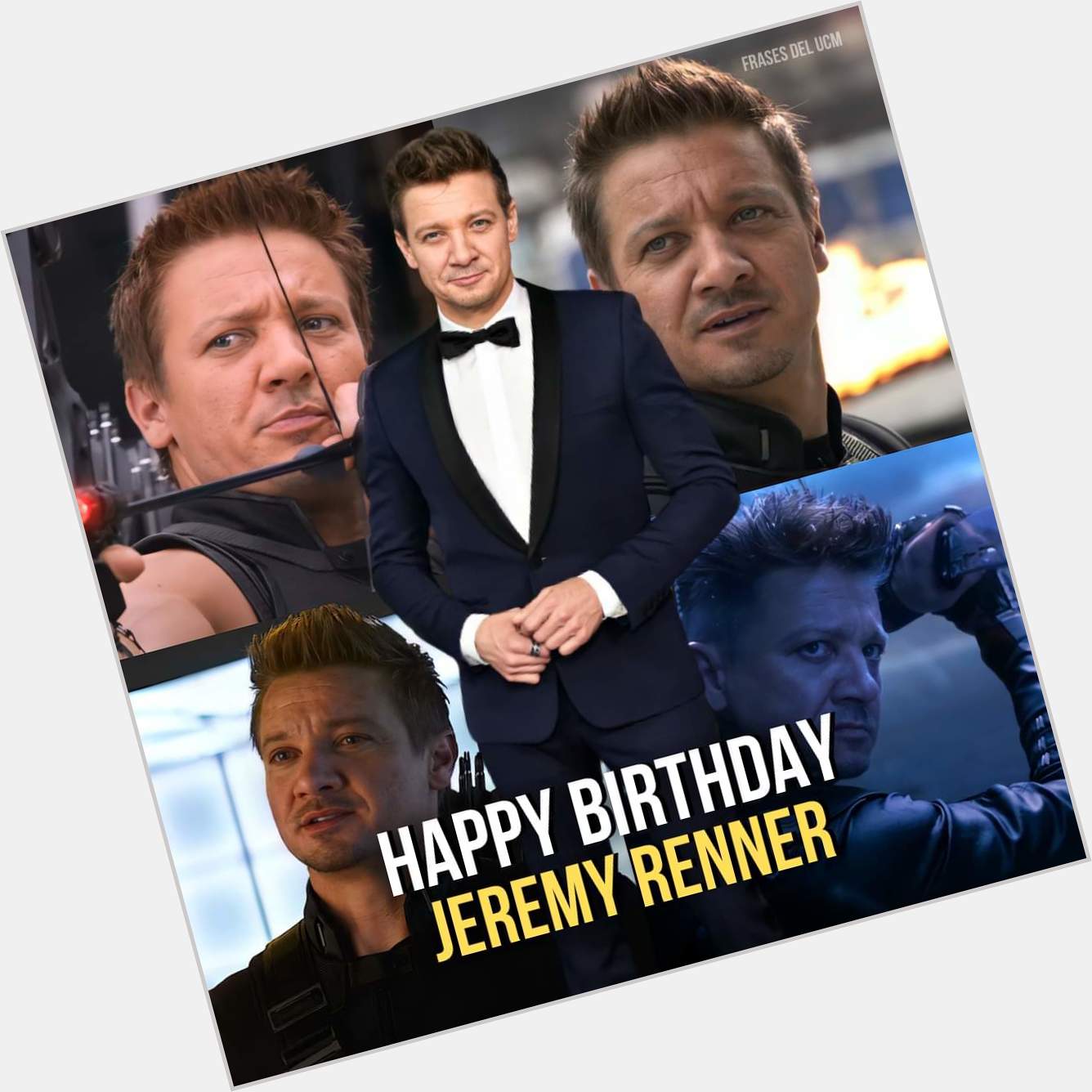 Happy Birthday Jeremy Renner    