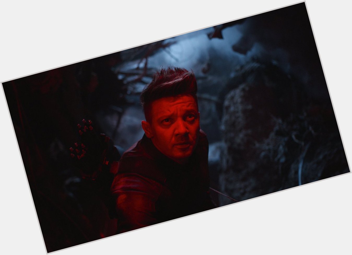 Happy birthday, Jeremy Renner! Your Hawkeye hair is the gift that keeps on giving. 
