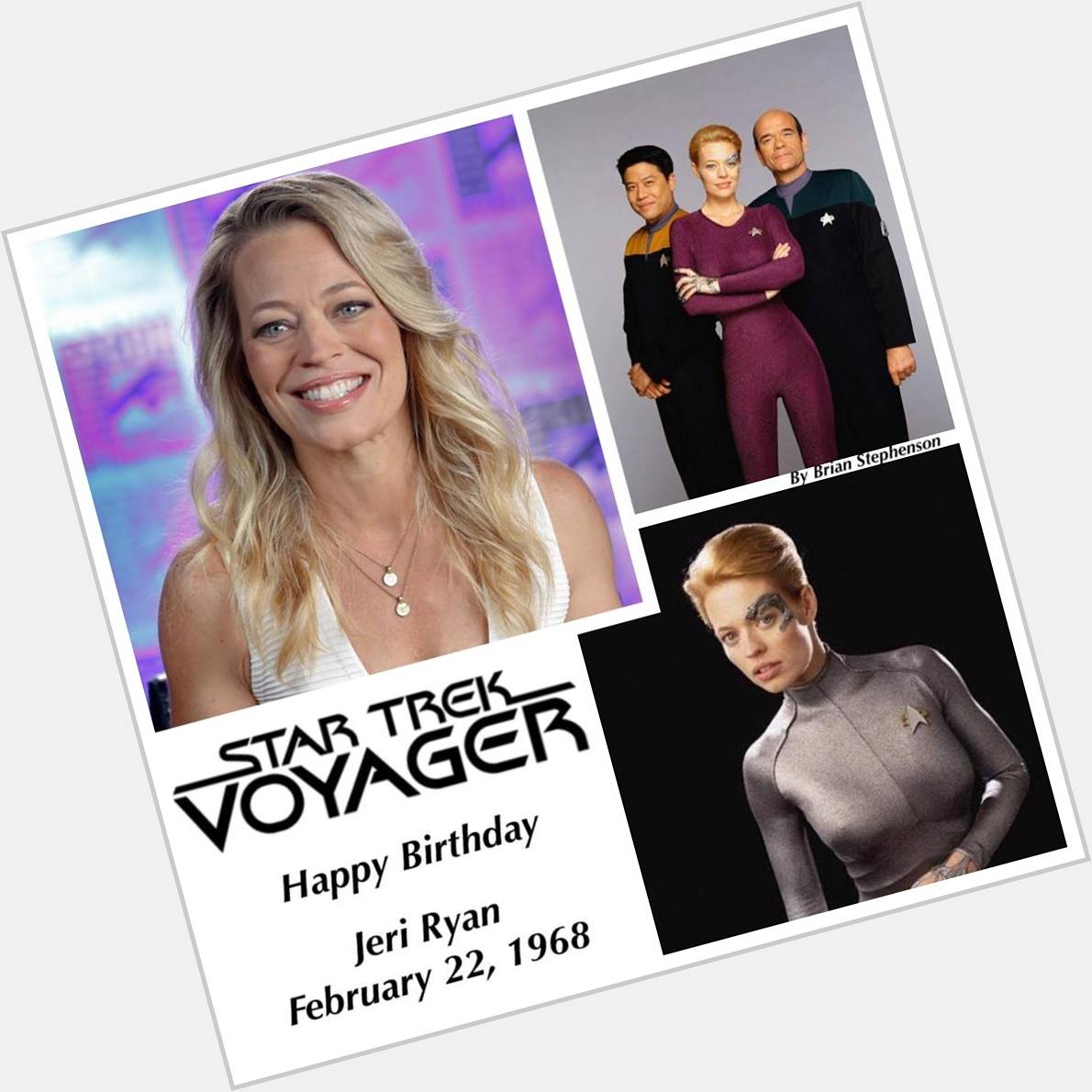 Arizona Artemis would love to wish Star Trek Voyager Alum Jeri Ryan Happy Birthday ! Feb 22 , 1968 