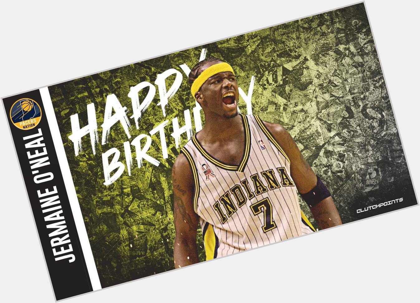 Join Pacers Nation in wishing  former 6x All-Star, Jermaine O Neal, a happy 42nd birthday!  