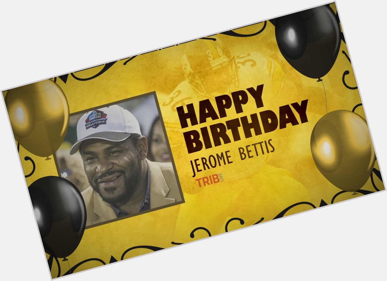 Happy Birthday, Jerome Bettis!  