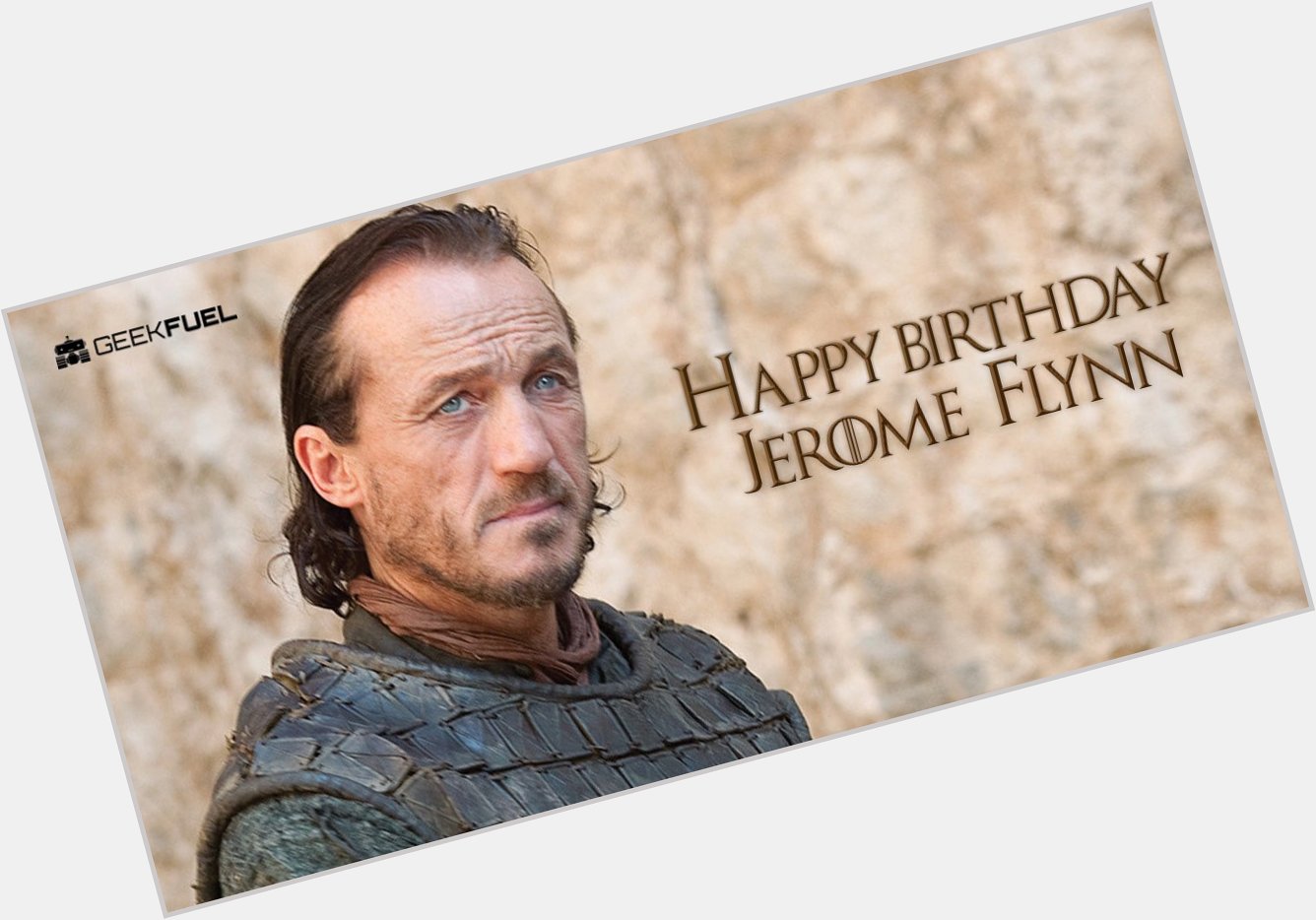Happy Birthday to Jerome Flynn aka Bronn from Game of Thrones.

Who\s excited for season 7? 