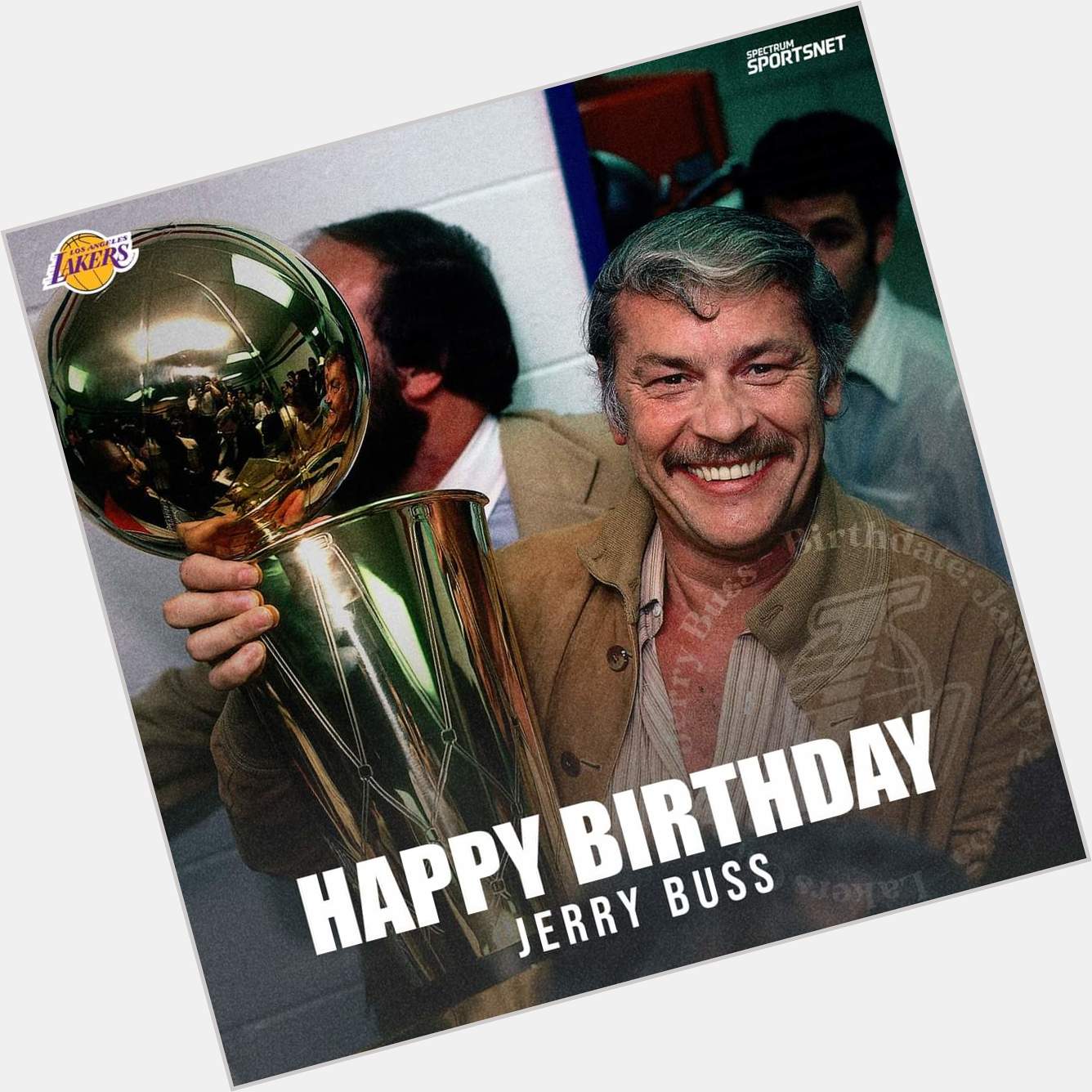 Today we remember the greatest owner in sports.

Happy birthday, to the late Dr. Jerry Buss      !!! 