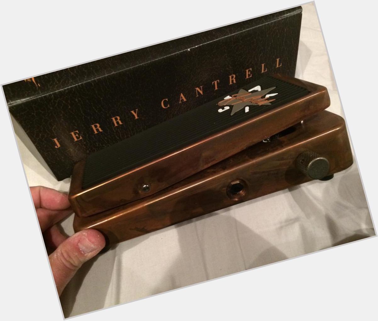 Happy birthday Jerry Cantrell. You design an awesome wah 