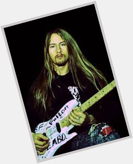 Happy 56th Birthday to Jerry Cantrell of Alice in Chains, born this day in Tacoma, WA. 