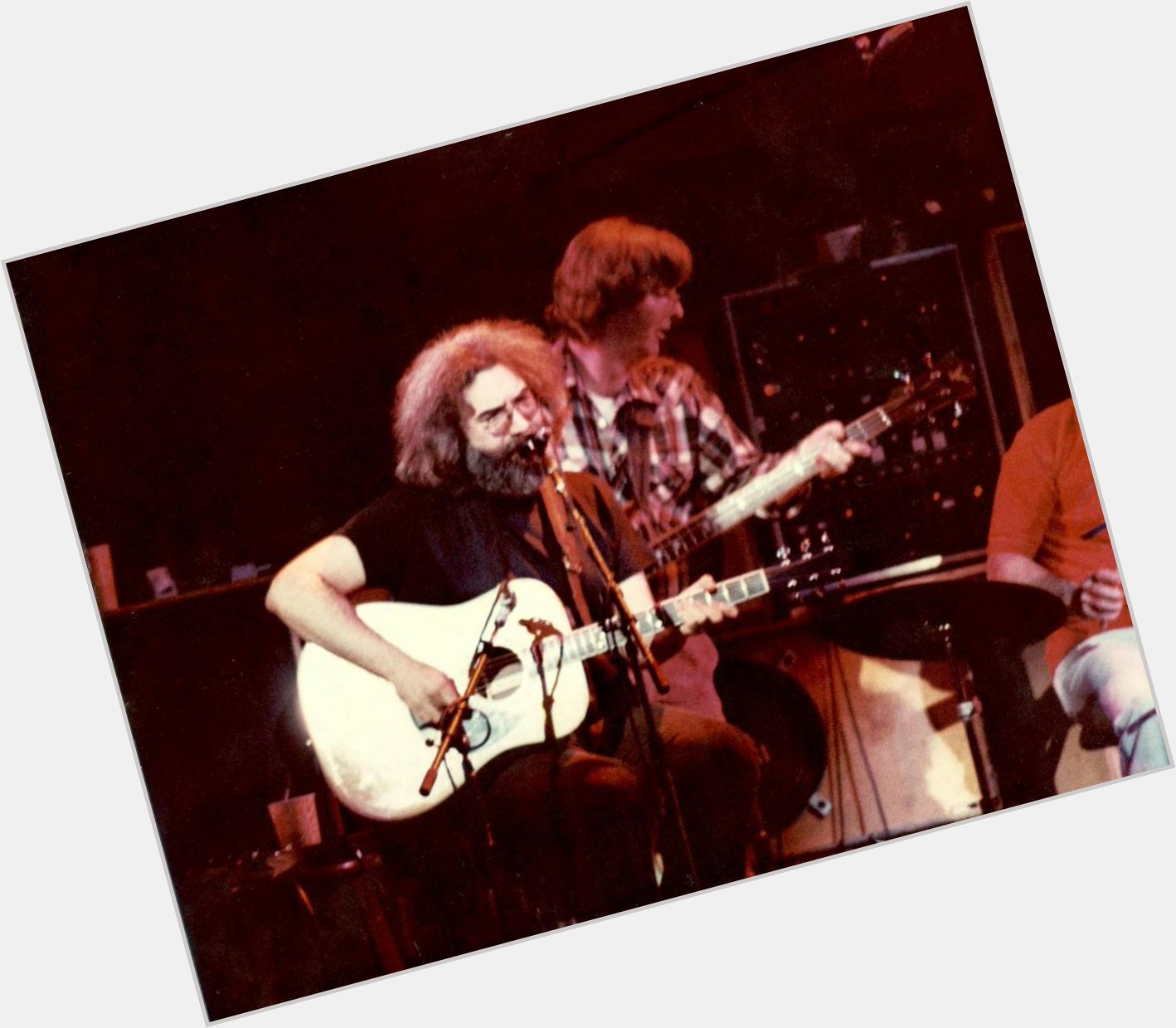 Happy birthday Jerry Garcia. My pic taken 10/23/80 radio city music hall. 