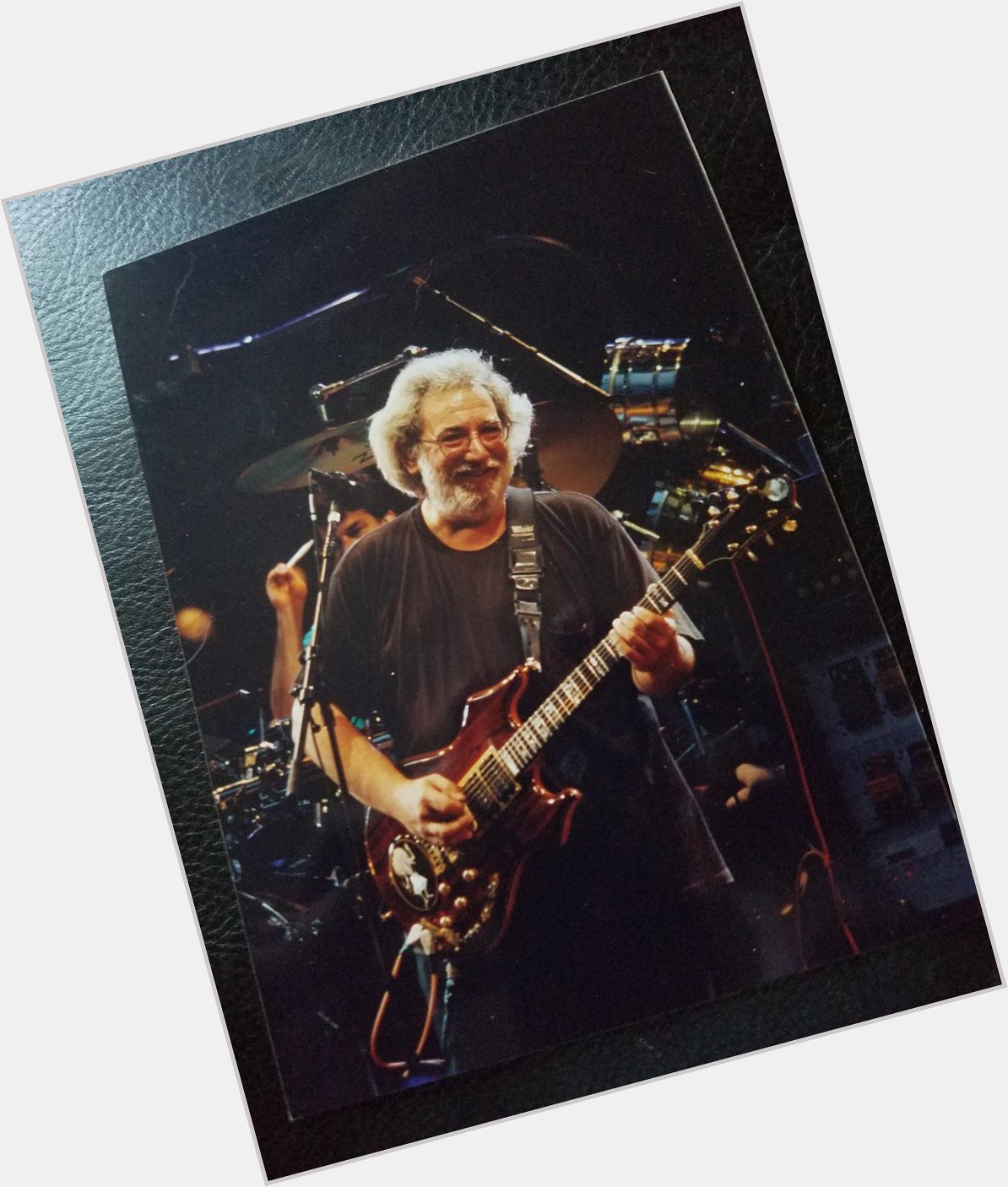 Happy birthday Jerry Garcia!
One of the few pictures I took of Jerry Garcia. He turned to me and smiled! 