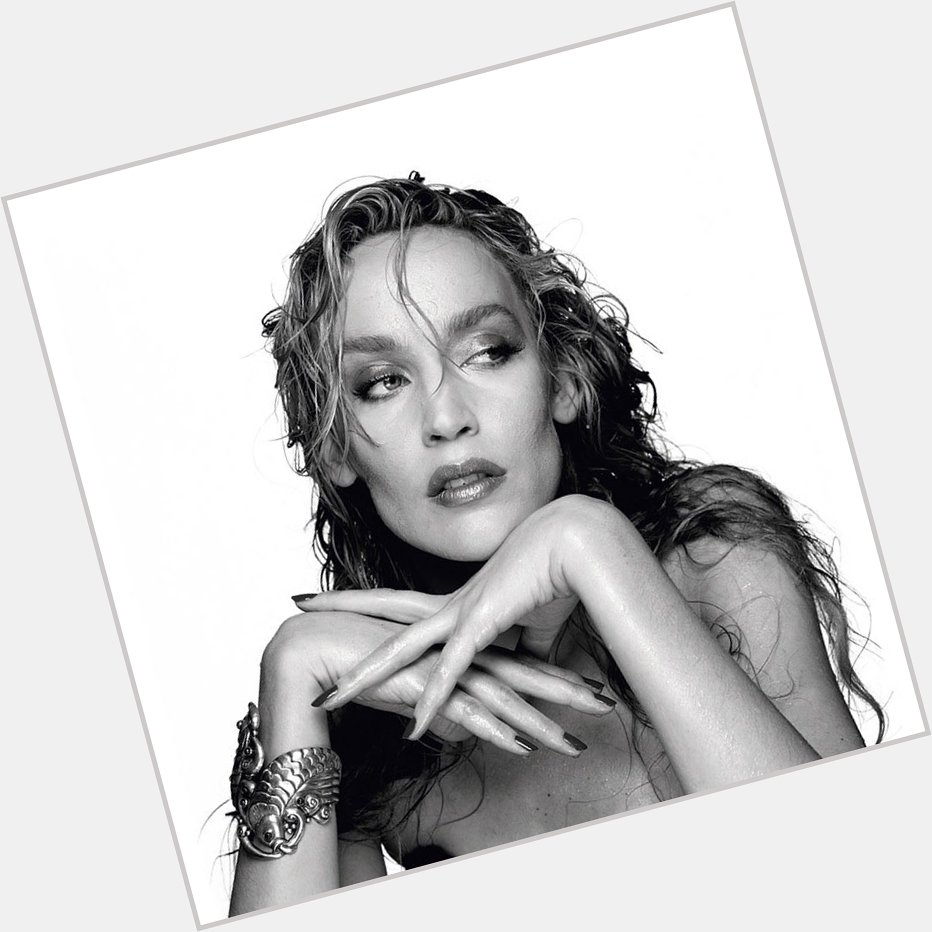 Happy Birthday Jerry Hall! Here\s one from a London studio in the late 80\s. 