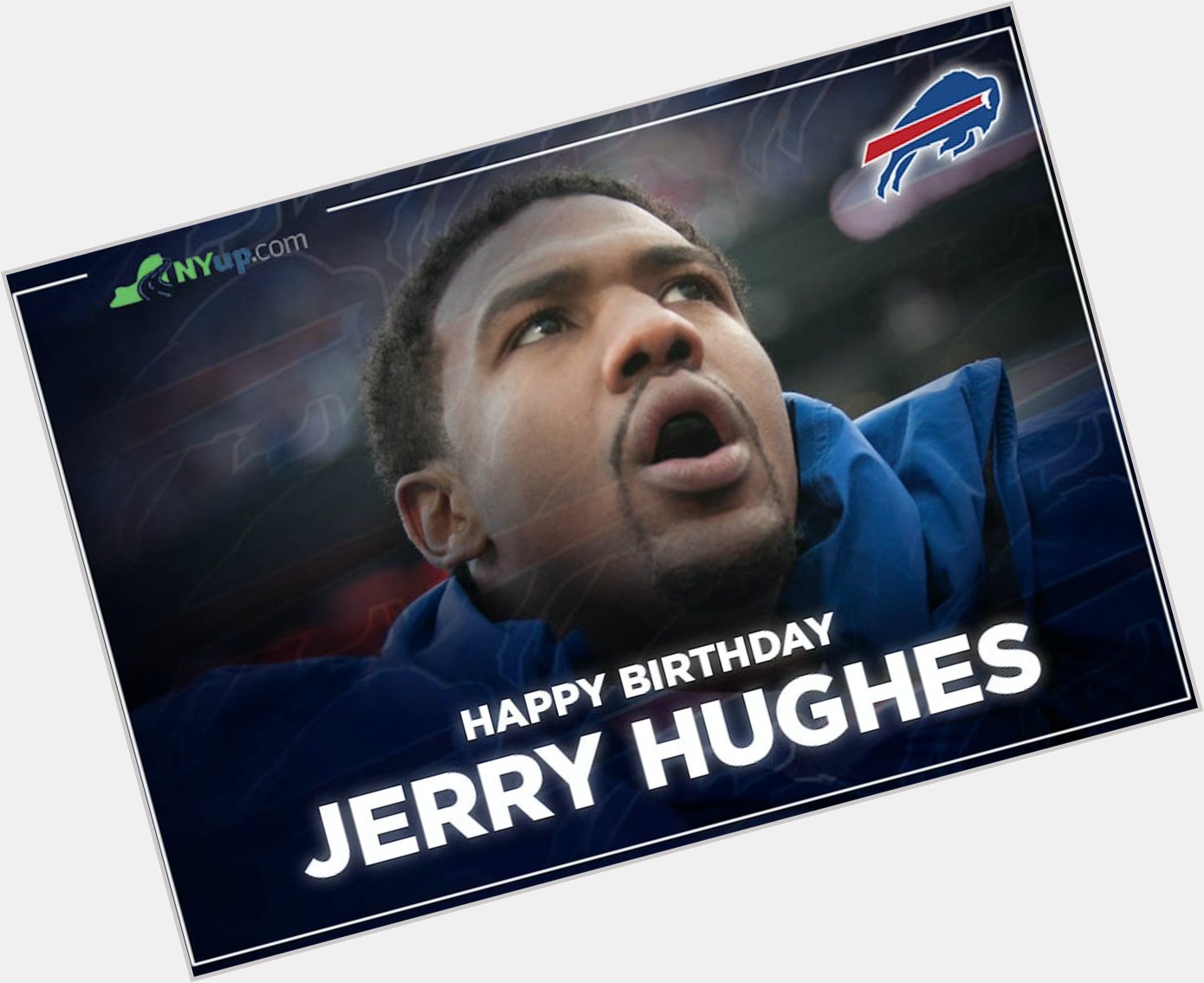 Happy 29th Birthday to Bills Linebacker Jerry Hughes! 