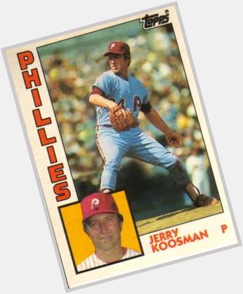 Happy 73rd birthday to 1984-85 pitcher Jerry Koosman.  