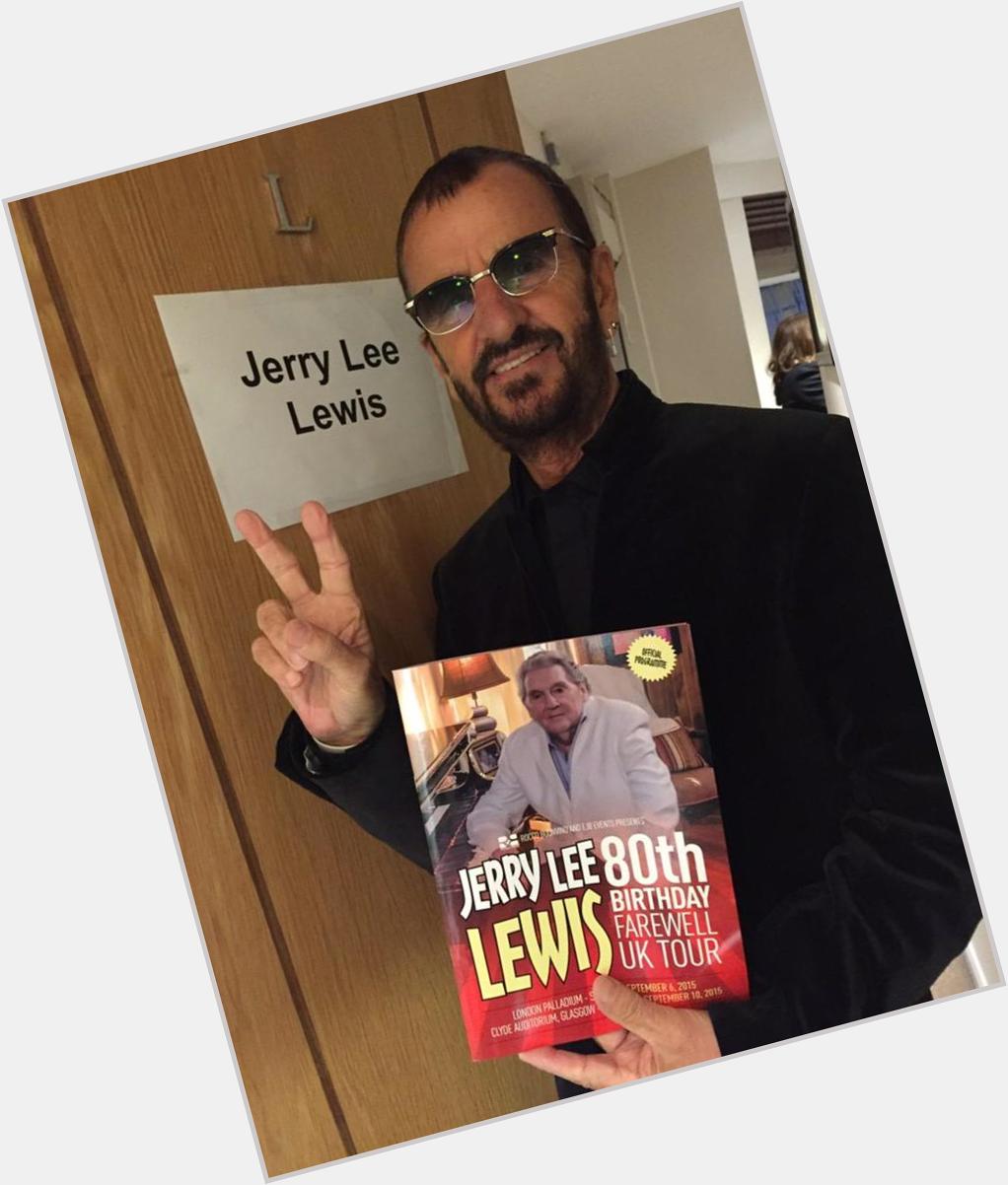 Had a great time at the Jerry Lee Lewis show in London happy birthday Jerry peace and loveRx       