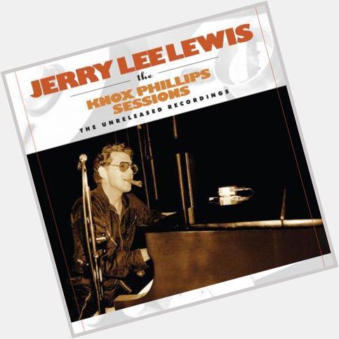 Happy 80th birthday Jerry Lee Lewis! We put this amazing album out only recently:  *salutes* 