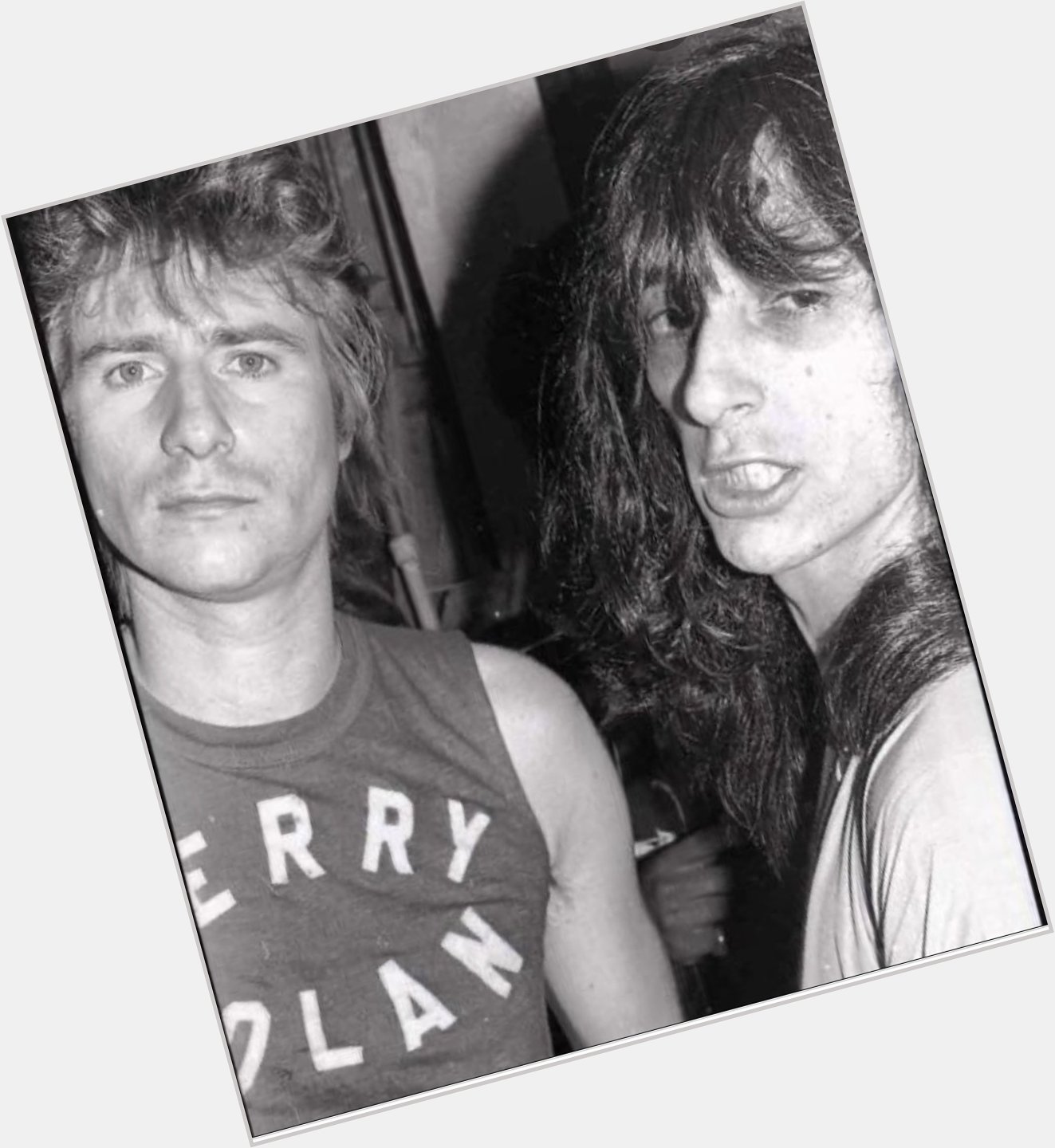 Happy Birthday to Jerry Nolan legendary drummer of the New York Dolls and Heartbreakers just to name a couple. 