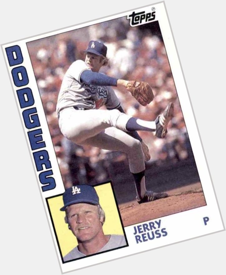 Happy birthday Jerry Reuss, who was 4-4, with a 3.52 ERA in 14 games (9 starts) for the 1990  