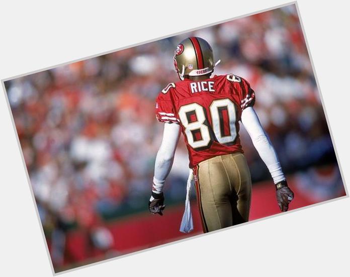 Happy 52nd birthday to the greatest receiver the G.O.A.T. 13x Pro Bowl and 3x Super Bowl champion..JERRY RICE!!! 
