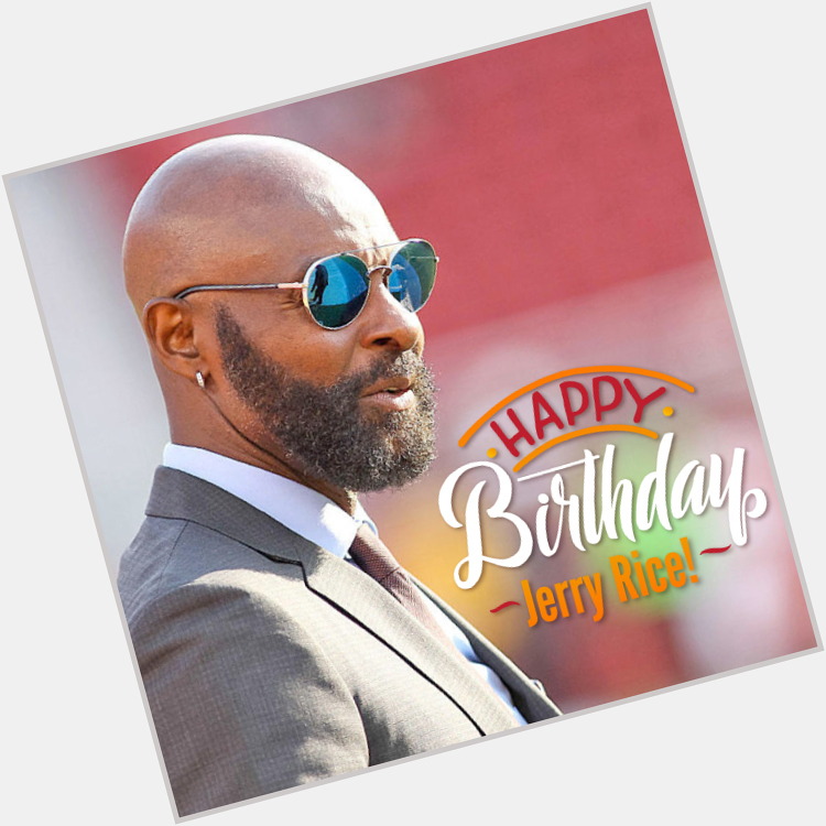 Happy 58th birthday to the GOAT NFL receiver, Jerry Rice! 