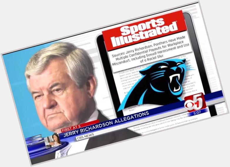July 11:Happy 83rd birthday to former NFL player,Jerry Richardson (\"founder of the Carolina Panthers\") 