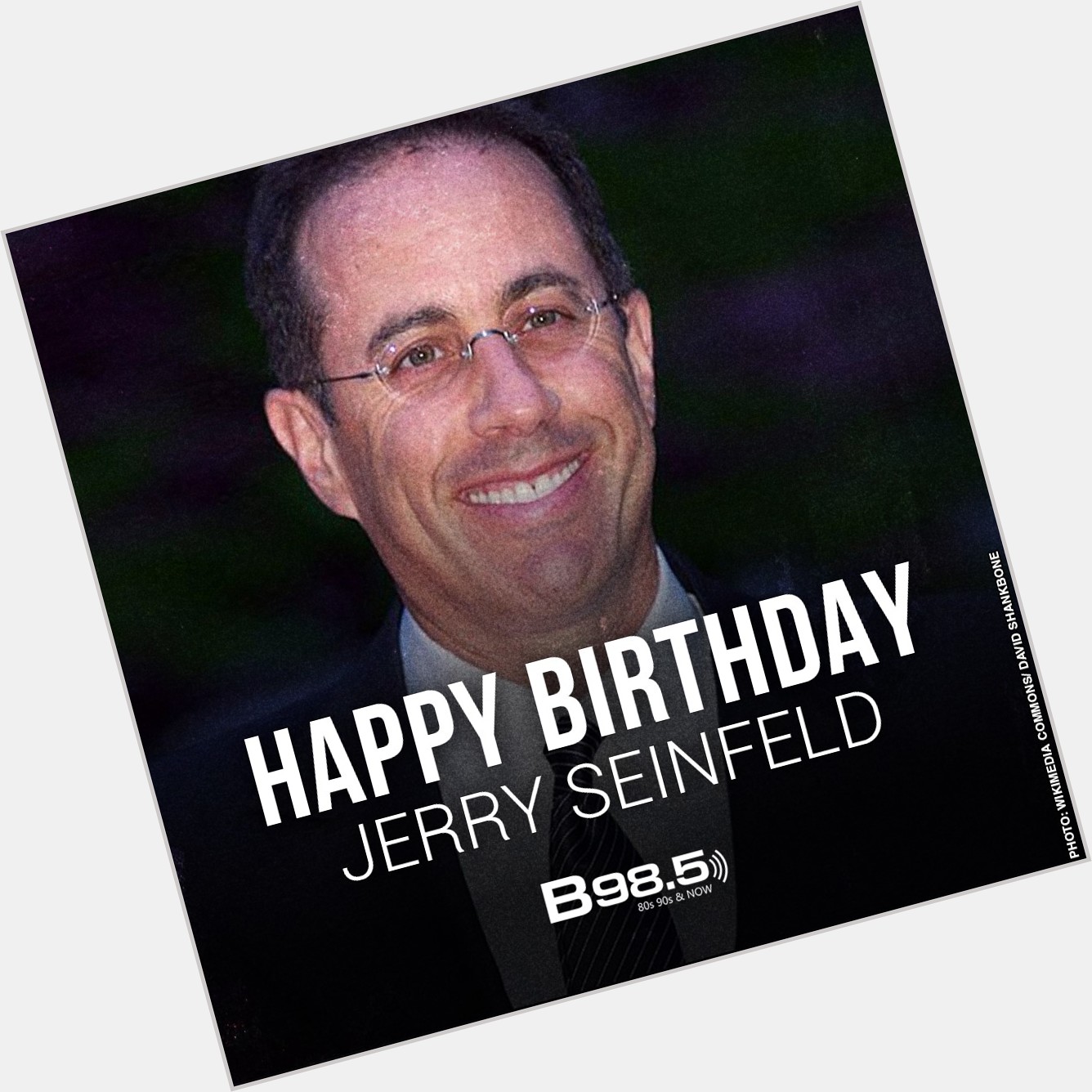Love me some him!! Wishing a big happy birthday to Jerry Seinfeld!!! - Toni Moore 