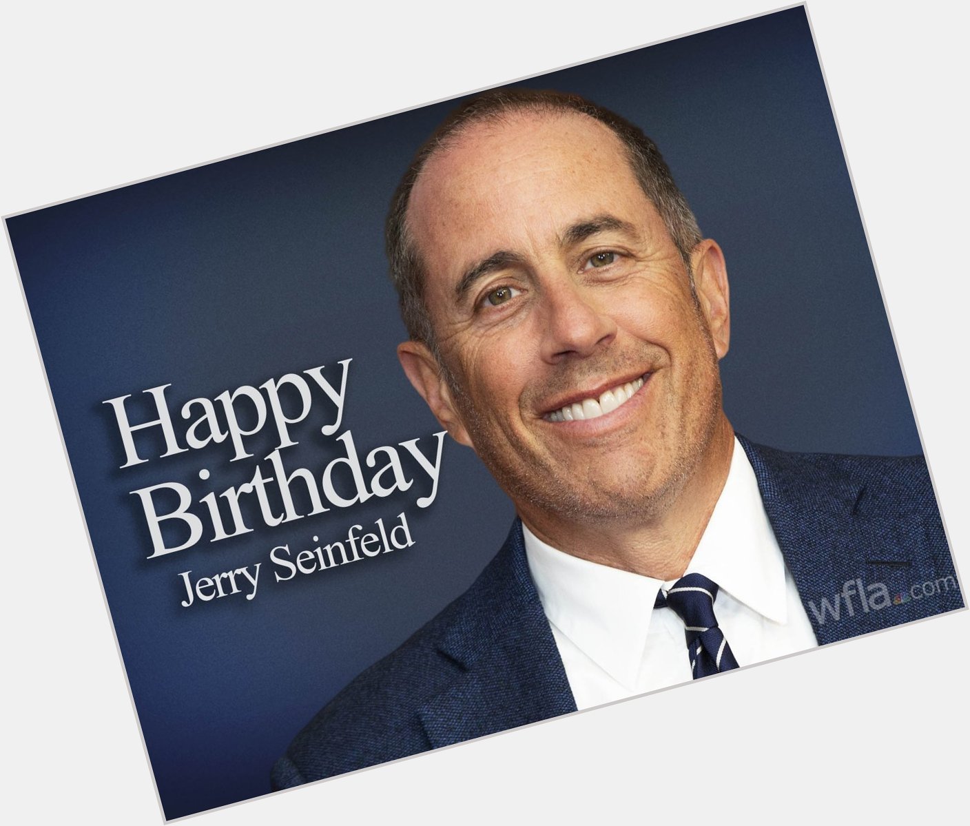 Join us in wishing a happy 68th birthday to comedian Jerry Seinfeld!  