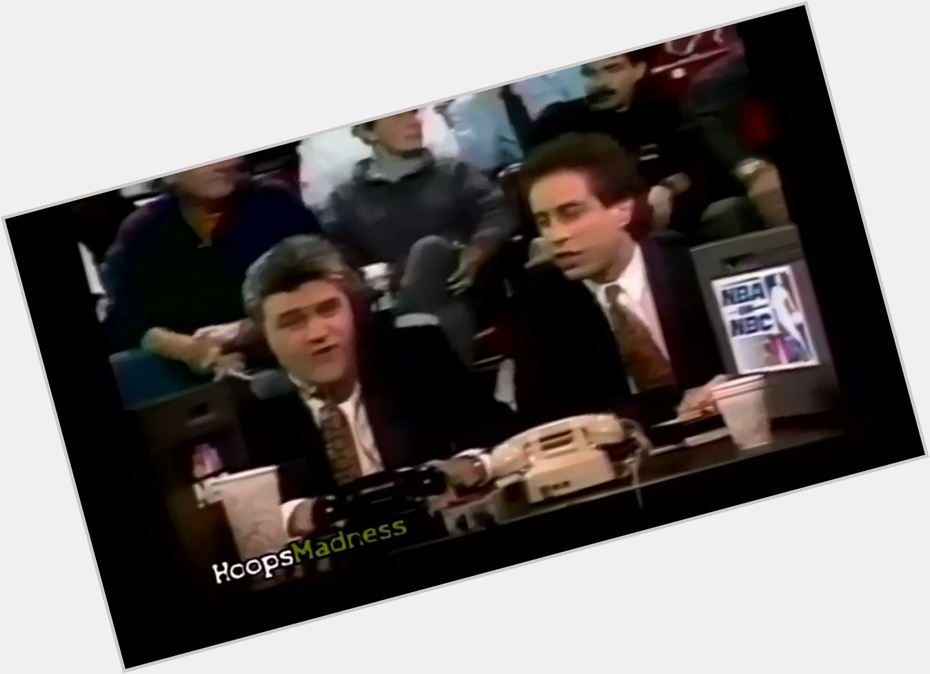 Jay Leno and Jerry Seinfeld as announcers What a duo!
Happy Birthday Seinfeld!
