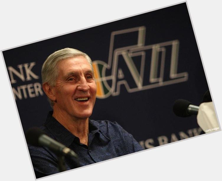 Happy Birthday to former coach and star Jerry Sloan  