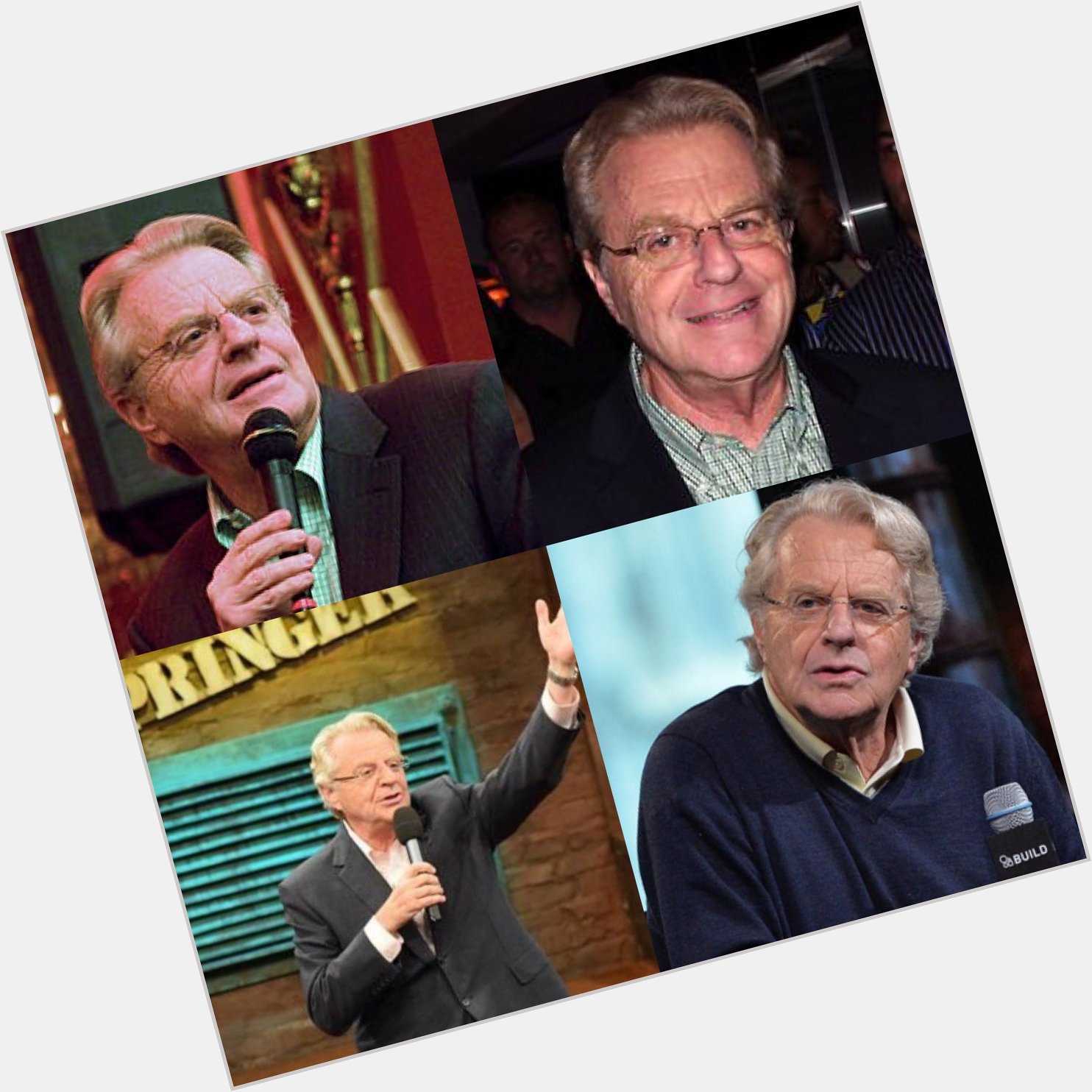 Happy 75 birthday to Jerry Springer . Hope that he has a wonderful birthday.       