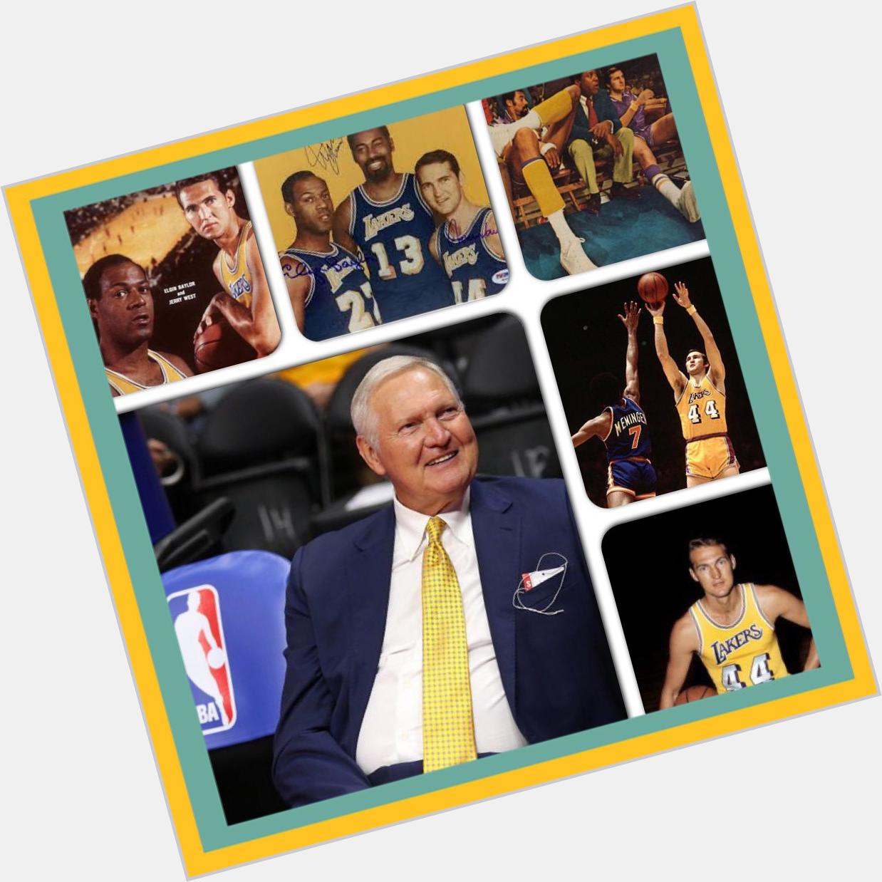 Happy birthday to Mr. Clutch, one of the best point guards in history, Jerry West, who turns 77 today! 