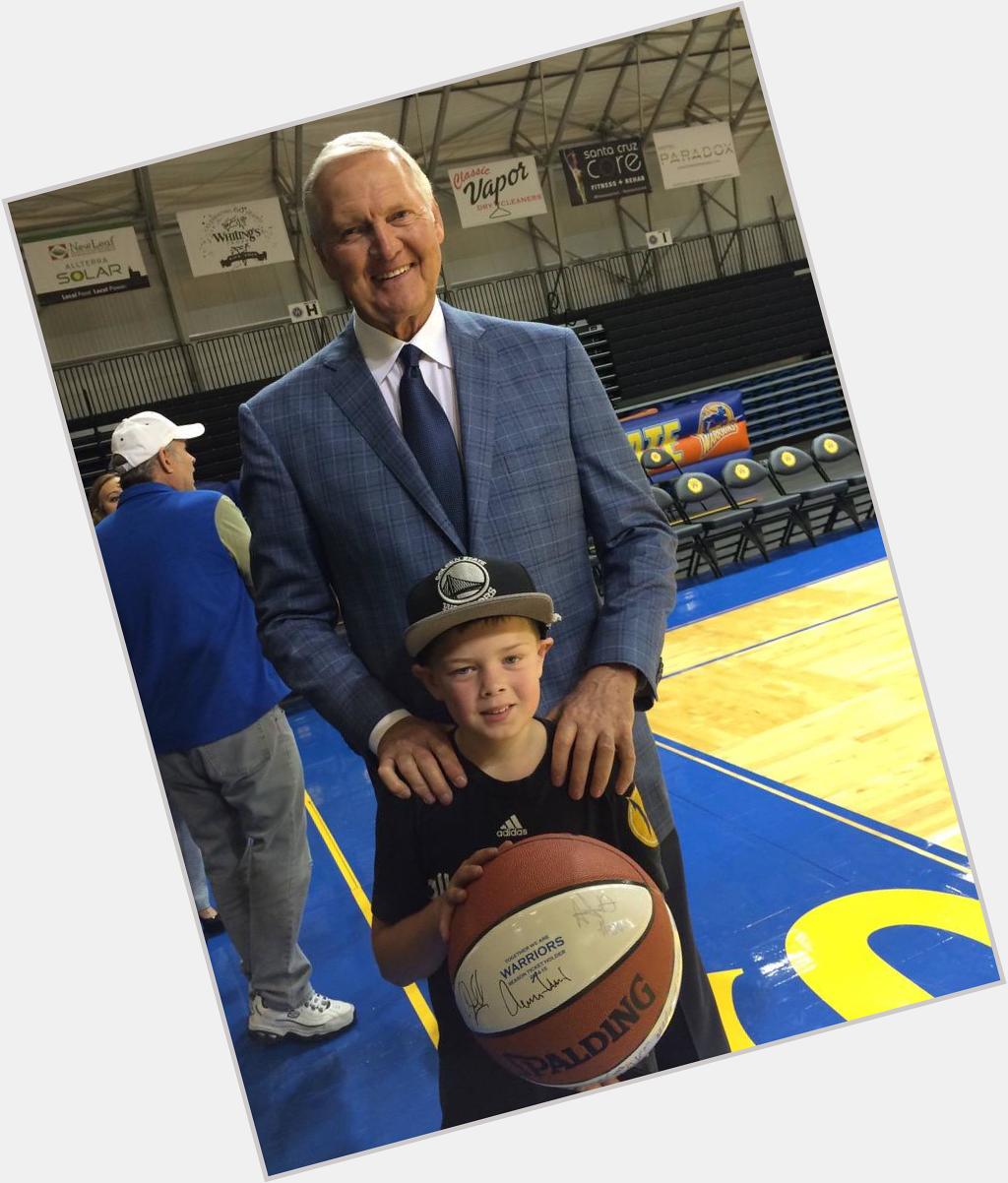 Happy birthday to Mr. Jerry West! Was awesome to meet him earlier this season.  