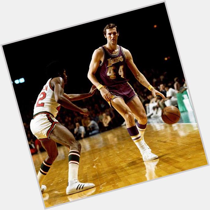 Did you know that the NBA logo is a silhouette of Jerry West? Join us in wishing a Happy Birthday to \"The Logo!\" 