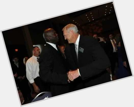  Michael Jordan meets with \"The Logo\". Happy Birthday to Jerry West. 