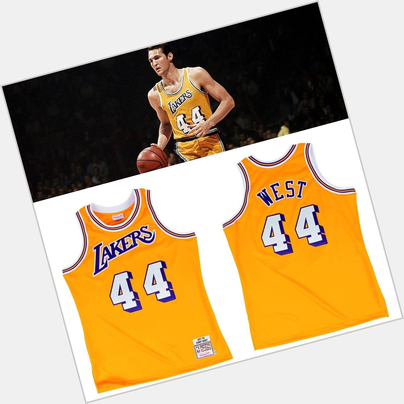 Happy birthday to \"The Logo,\" former great, Jerry West!    