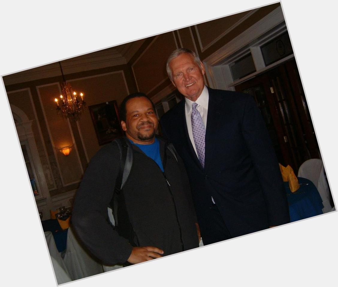 Happy Birthday Jerry West! It\s not everyday you meet a legend...but Jerry did well that day! 