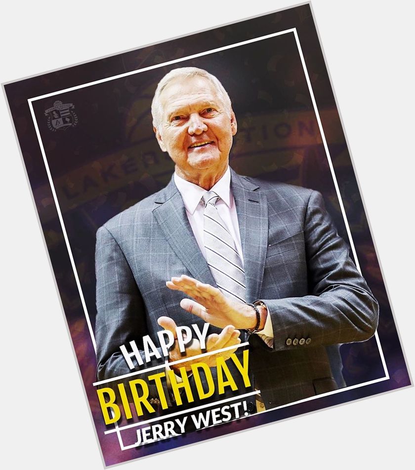 Happy Birthday, Jerry West! 