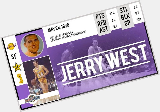 Happy Birthday Jerry West   