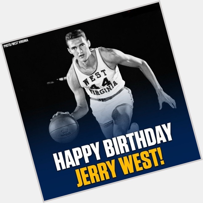 Happy Birthday, Jerry West. It\s hard to believe that \"Zeke\" is 83! 