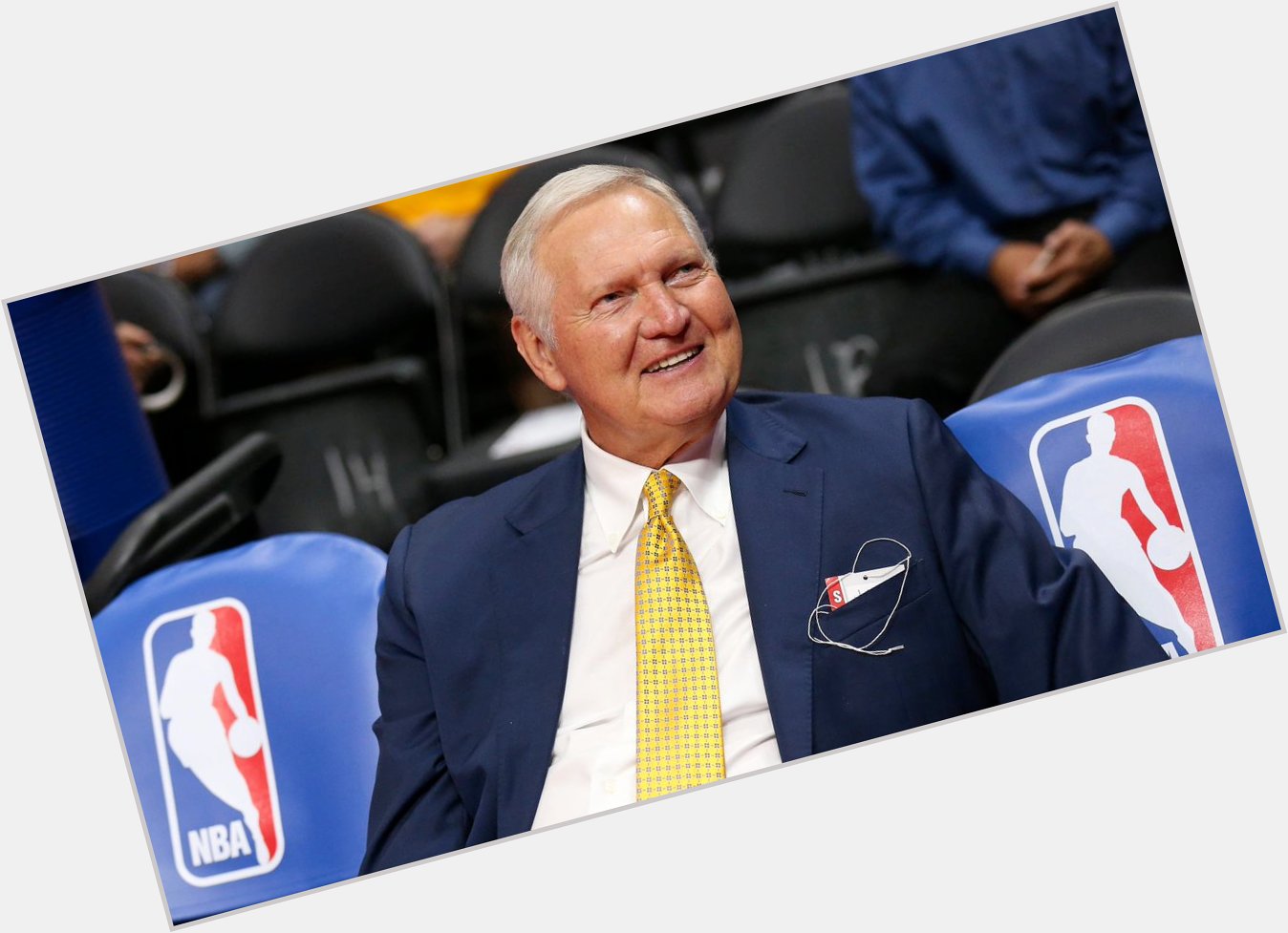 There are plenty of basketball legends, but only one Logo.  Happy birthday, Jerry West!
( : 