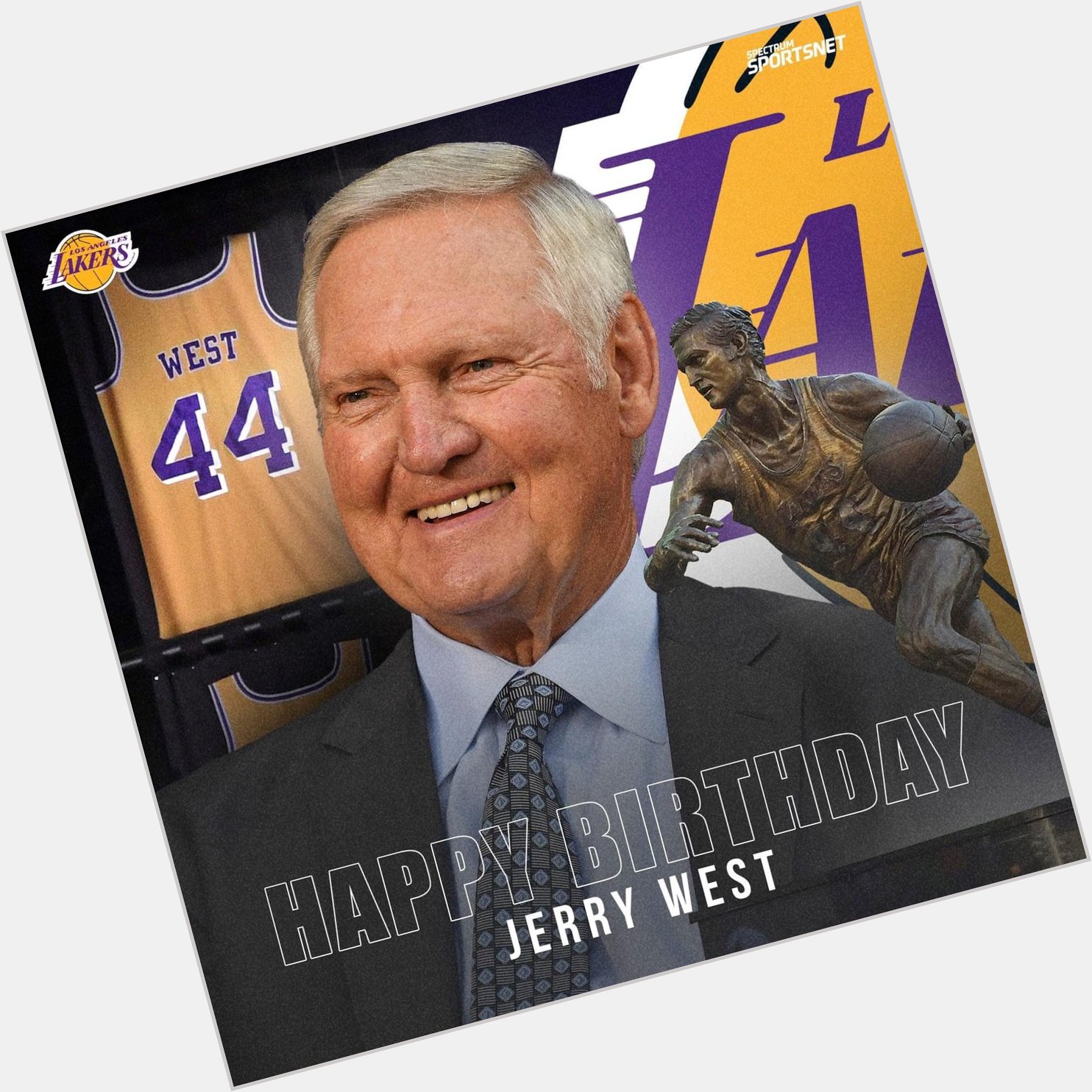 Join in wishing Jerry West a very happy birthday!  