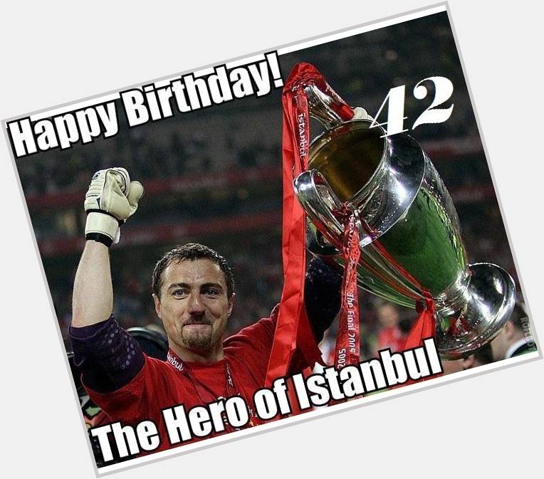 Happy birthday to former goalkeeper and Istanbul 2005 hero, Jerzy Dudek ! 