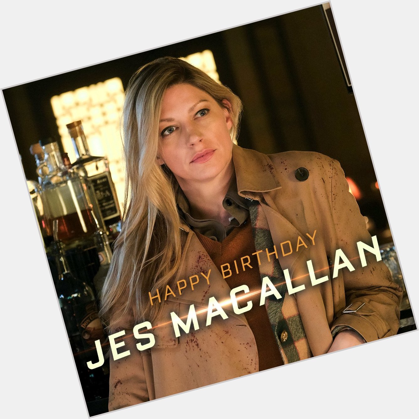 The Legends wouldn\t be the same without her! Happy Birthday, Jes Macallan! 