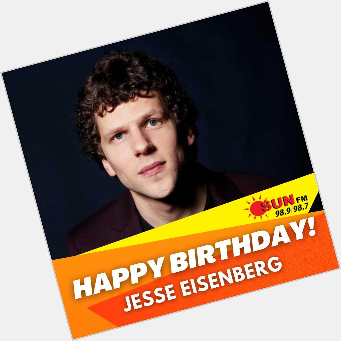 Happy Birthday Jesse Eisenberg!   