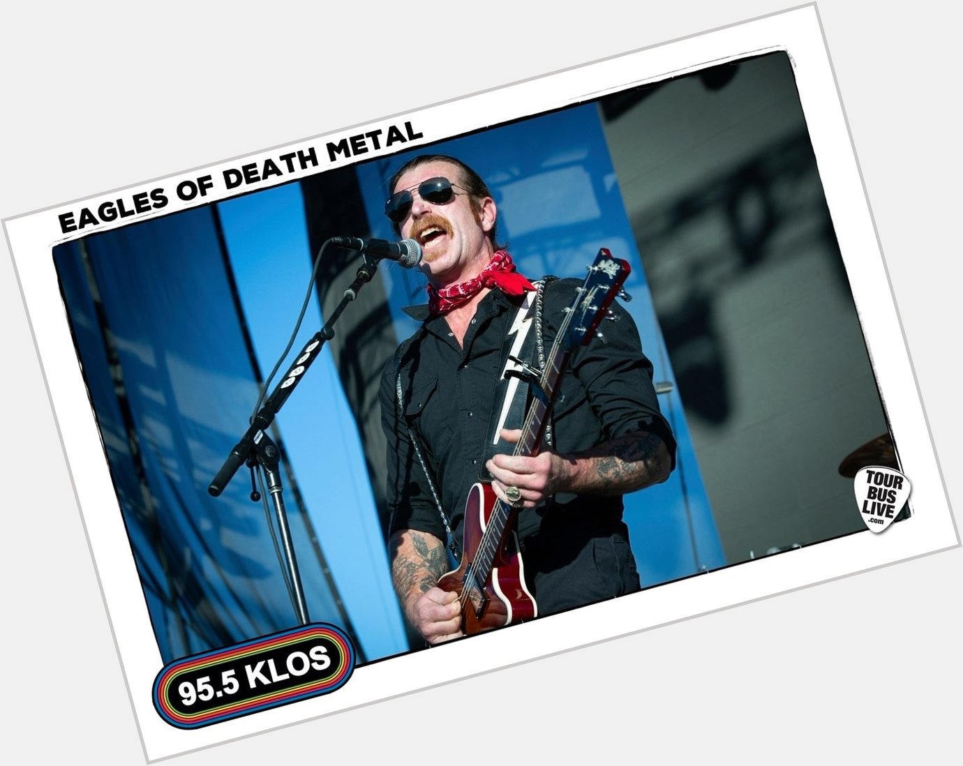 Happy Birthday to the Eagles Of Death Metal\s, Jesse Hughes!  Photo: 