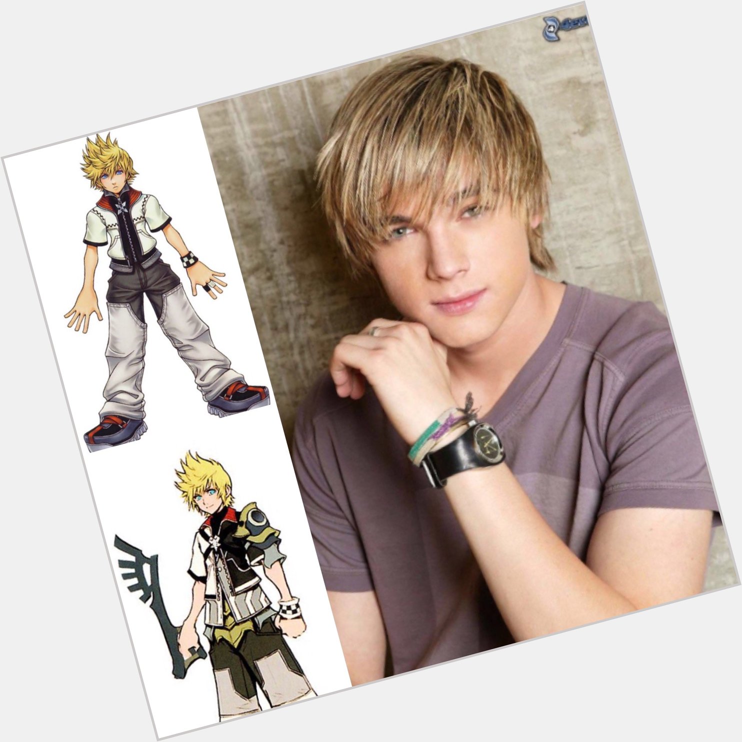 Happy 34th birthday to the english dubbed voice actor for Roxas and Ventus Jesse McCartney. 