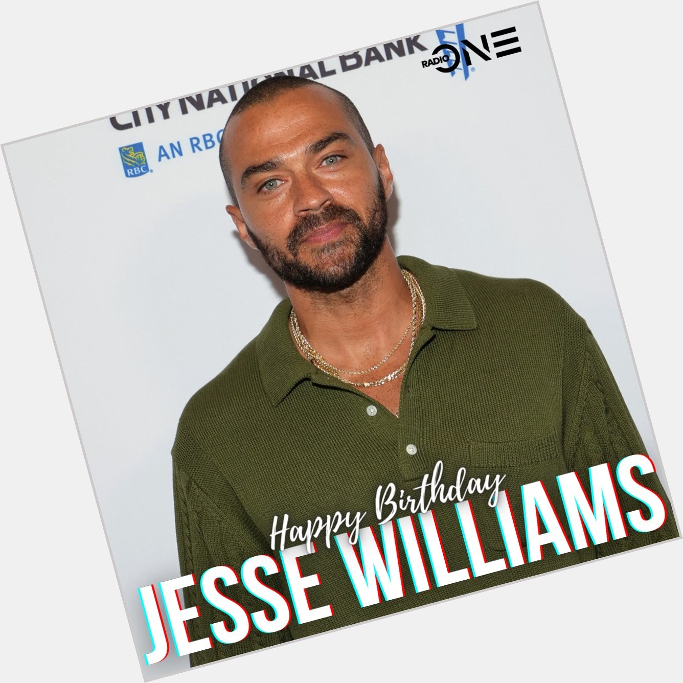 Happy birthday to actor Jesse Williams!  